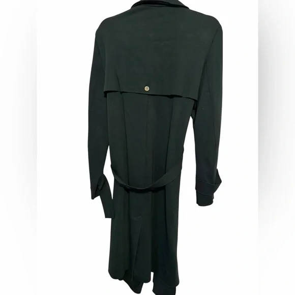 Carolina Belle Forest Green Trench Coat - Casual Wear- Streetwear- Size L - Picture 3 of 4